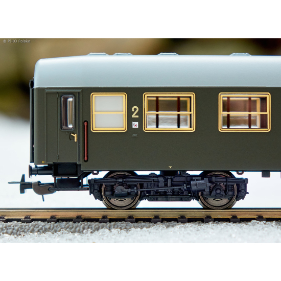 Wagon barowo-osobowy 2 klasy typ 111A Wars Piko 97611-2 H0